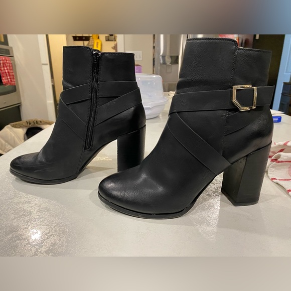 Call It Spring Block Heel Boots - Picture 2 of 5